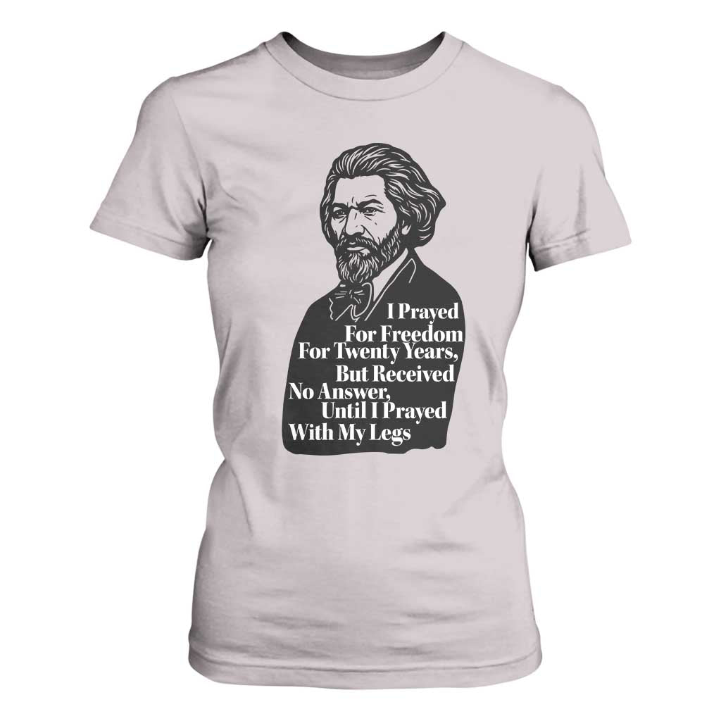 Frederick Douglass Inspirational Quote T Shirt For Women Black History Month