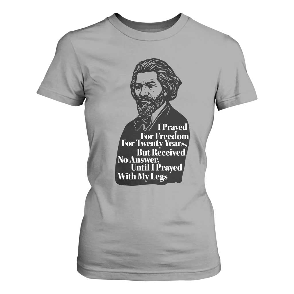 Frederick Douglass Inspirational Quote T Shirt For Women Black History Month