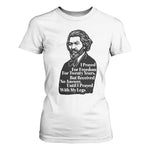 Frederick Douglass Inspirational Quote T Shirt For Women Black History Month