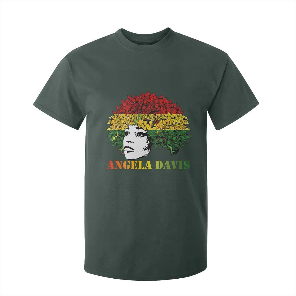 Angela Davis T Shirt For Kid Black History Month