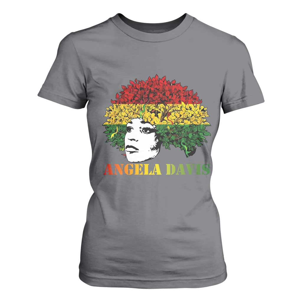 Angela Davis T Shirt For Women Black History Month