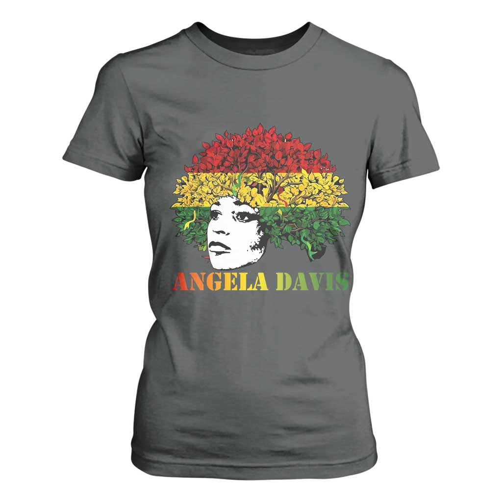 Angela Davis T Shirt For Women Black History Month