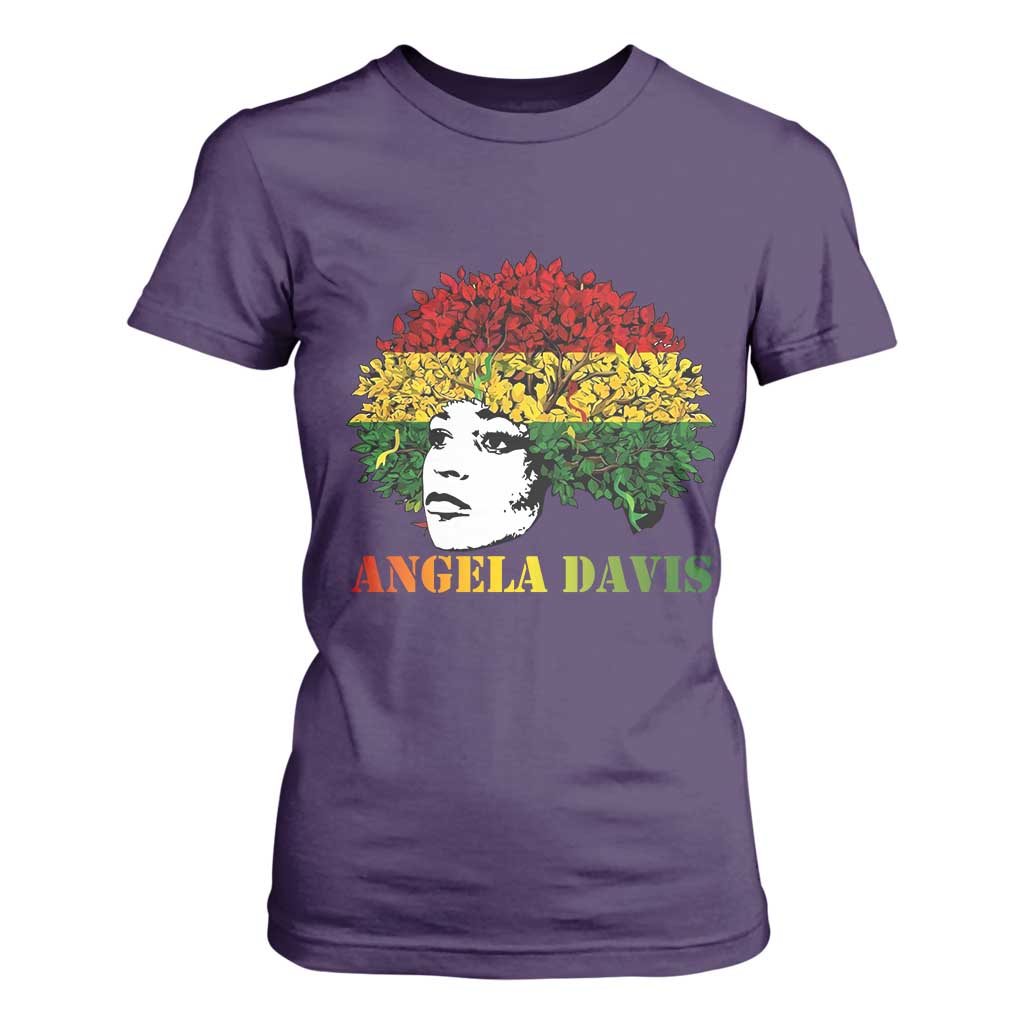 Angela Davis T Shirt For Women Black History Month