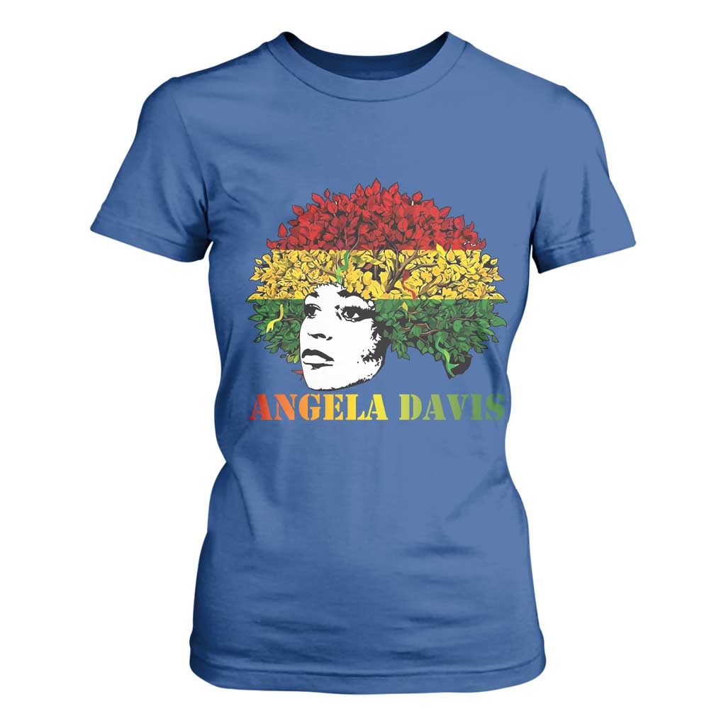 Angela Davis T Shirt For Women Black History Month