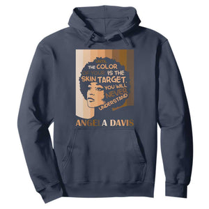 Angela Davis Inspirational Quote Hoodie Black Pride Melanin - African Pride