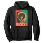 Angela Davis Hoodie Political Protest Resist Civil Rights Freedom - African Pride