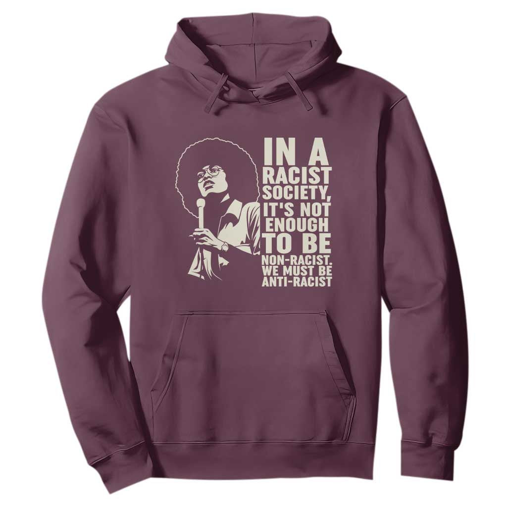 Angela Davis Inspirational Quote Hoodie - African Pride