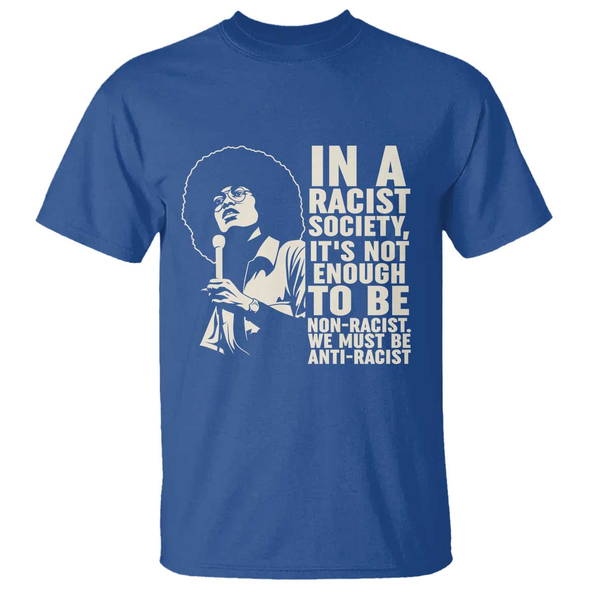 Angela Davis Inspirational Quote T Shirt - African Pride