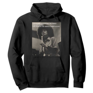 Angela Davis Inspirational Quote Hoodie Black History Month - African Pride