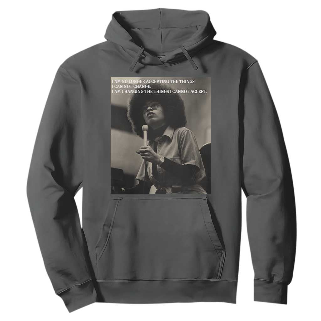 Angela Davis Inspirational Quote Hoodie Black History Month - African Pride