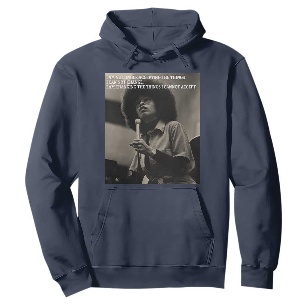 Angela Davis Inspirational Quote Hoodie Black History Month - African Pride