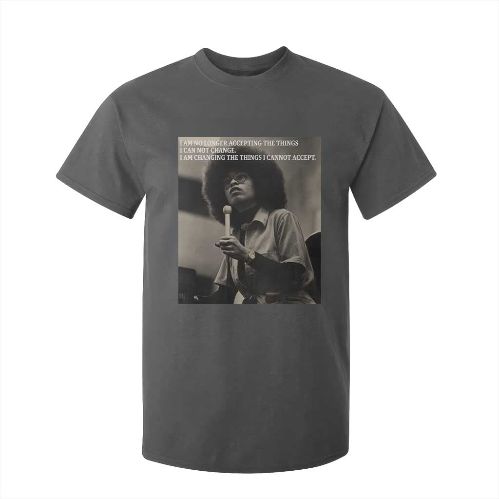 Angela Davis Inspirational Quote T Shirt For Kid Black History Month - African Pride