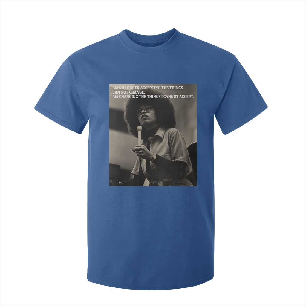 Angela Davis Inspirational Quote T Shirt For Kid Black History Month - African Pride