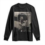 Angela Davis Inspirational Quote Long Sleeve Shirt Black History Month - African Pride