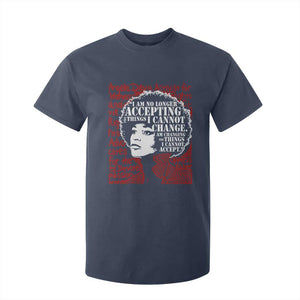 Angela Davis Inspirational Quote T Shirt For Kid Black History Month