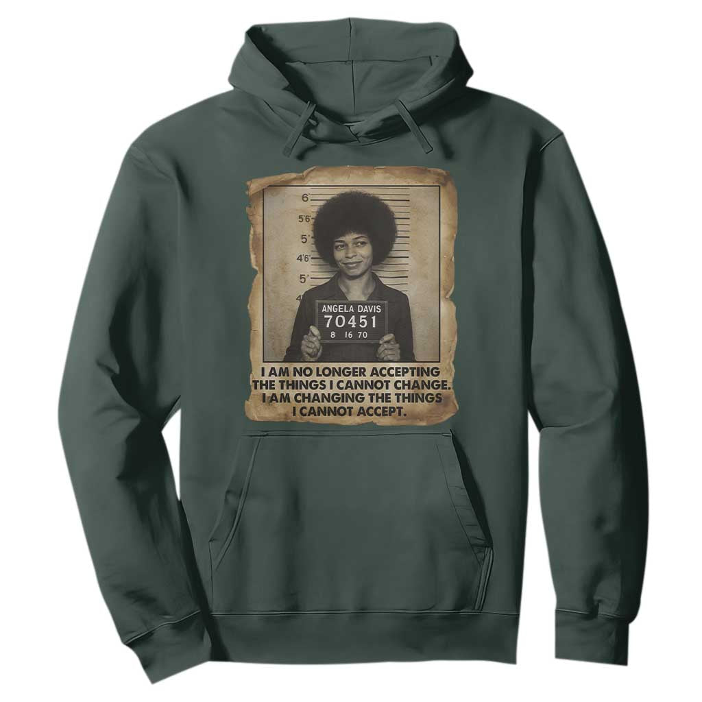 Angela Davis Inspirational Quote Hoodie Black History Melanin