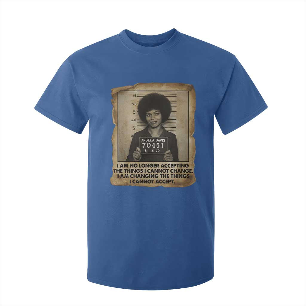 Angela Davis Inspirational Quote T Shirt For Kid Black History Melanin