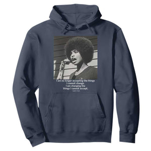 Angela Davis Inspirational Quote Hoodie Black History African Pride Power