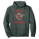 Black Santa Claus Hoodie African American Cowboy Christmas - African Pride