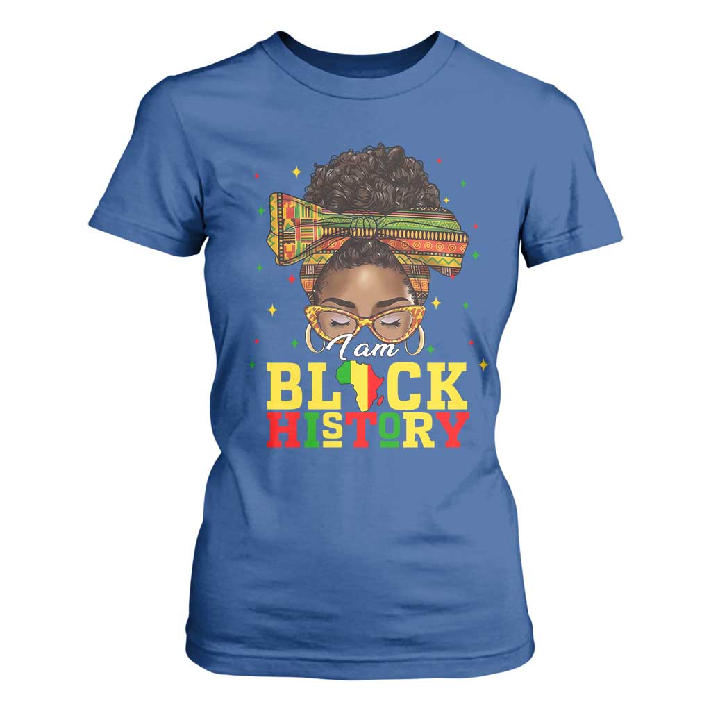 Black History Month T Shirt For Women Messy Pun Afro African American