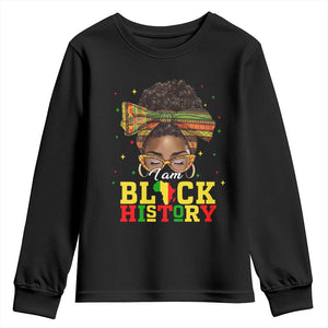 Black History Month Youth Sweatshirt Messy Pun Afro African American