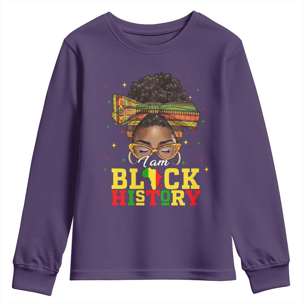 Black History Month Youth Sweatshirt Messy Pun Afro African American