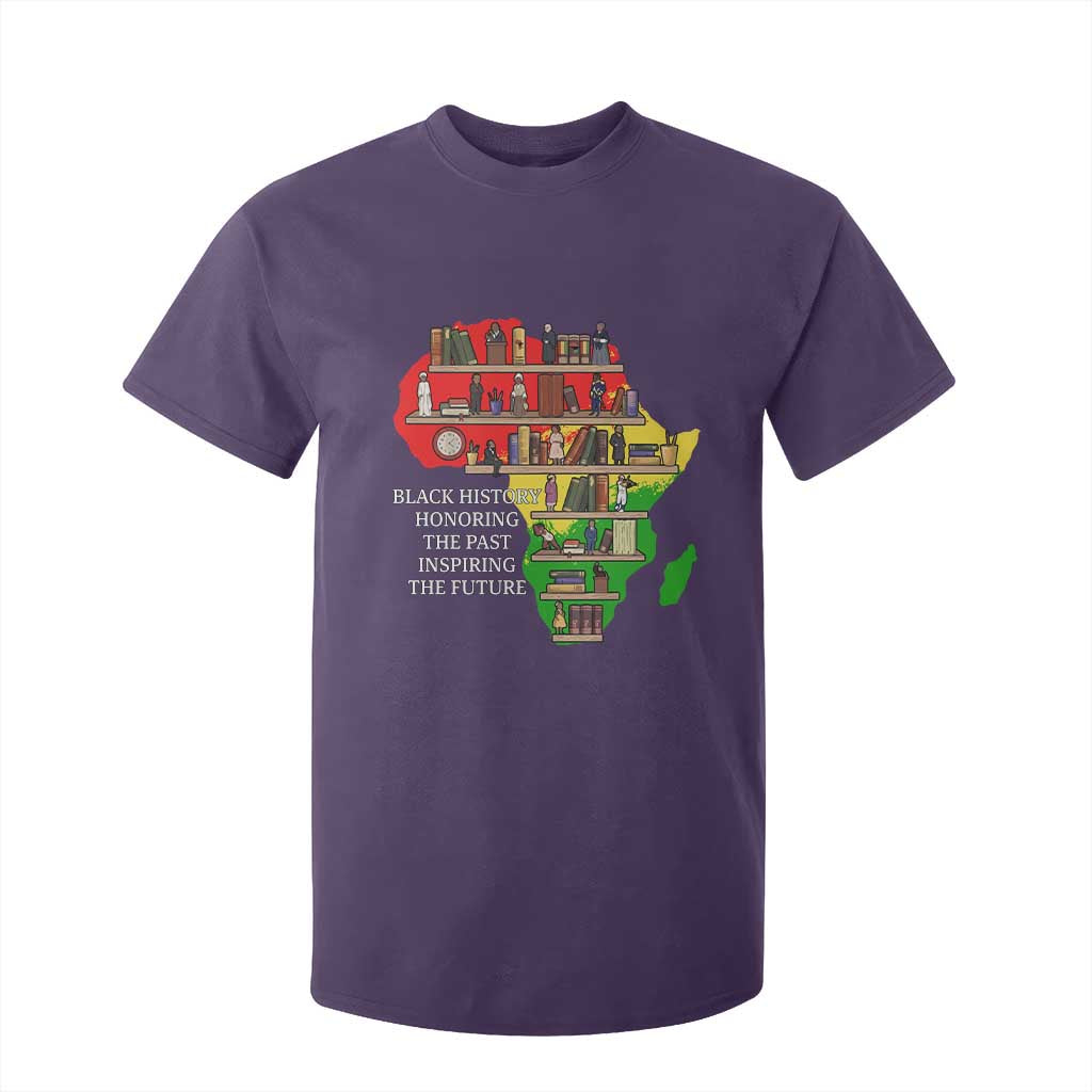 Black History Teacher T Shirt For Kid Black History Honoring The Past Inspiring The Future