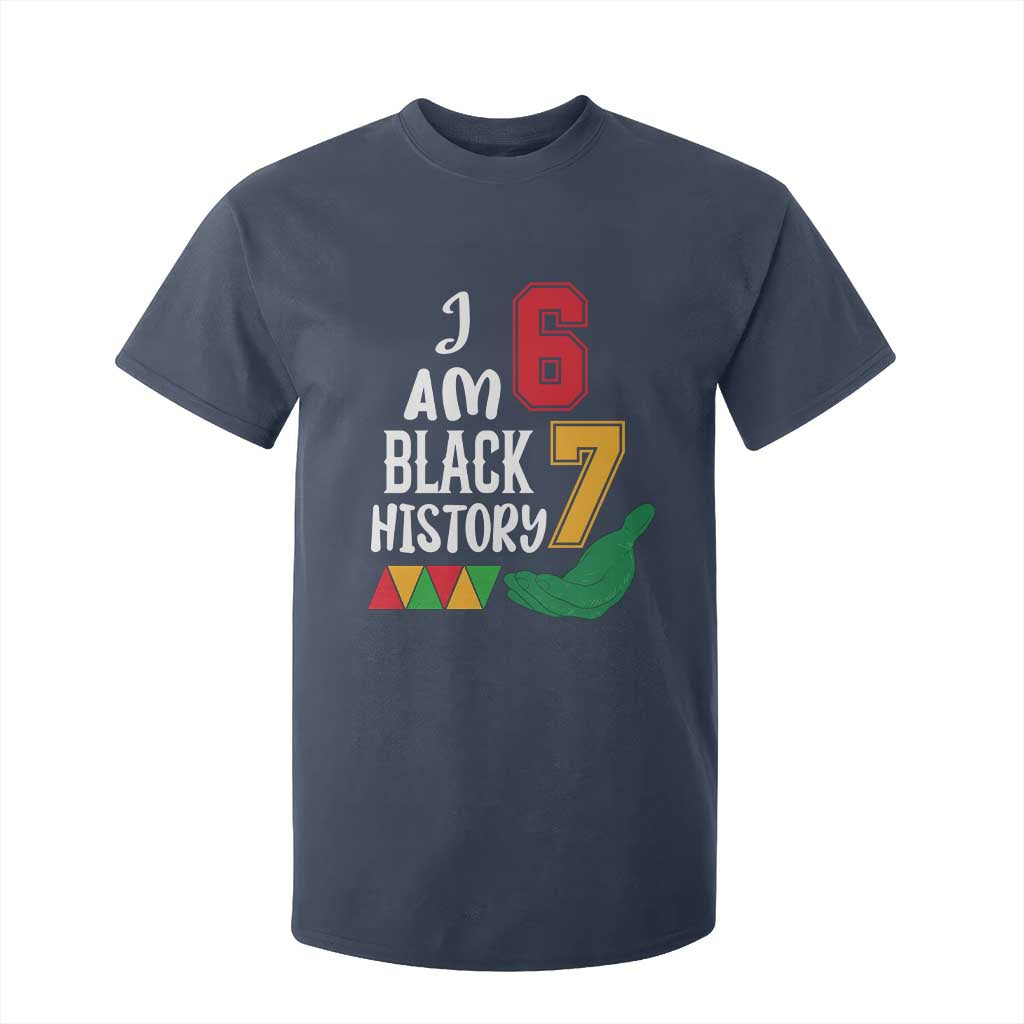 Funny Six Seven African American T Shirt For Kid Black History Month