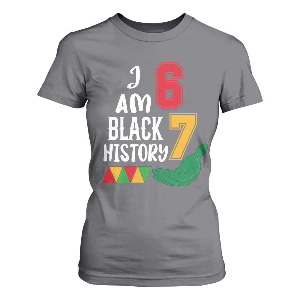 Funny Six Seven African American T Shirt For Women Black History Month
