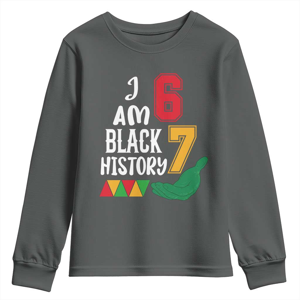 Funny Six Seven African American Youth Sweatshirt Black History Month
