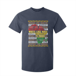 Black History Month T Shirt For Kid Dream Like Martin Lead Like Harriet