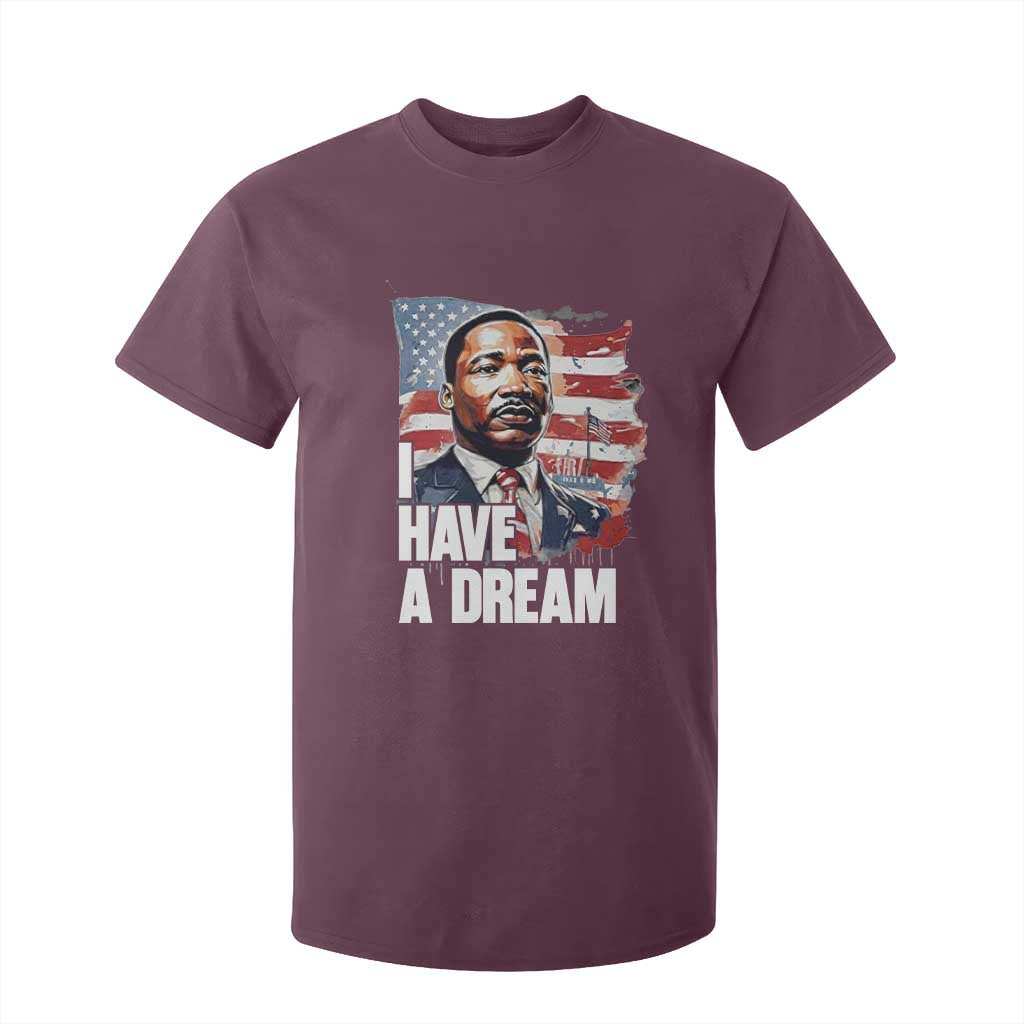 Martin Luther King Jr T Shirt For Kid I Have A Dream - African Pride