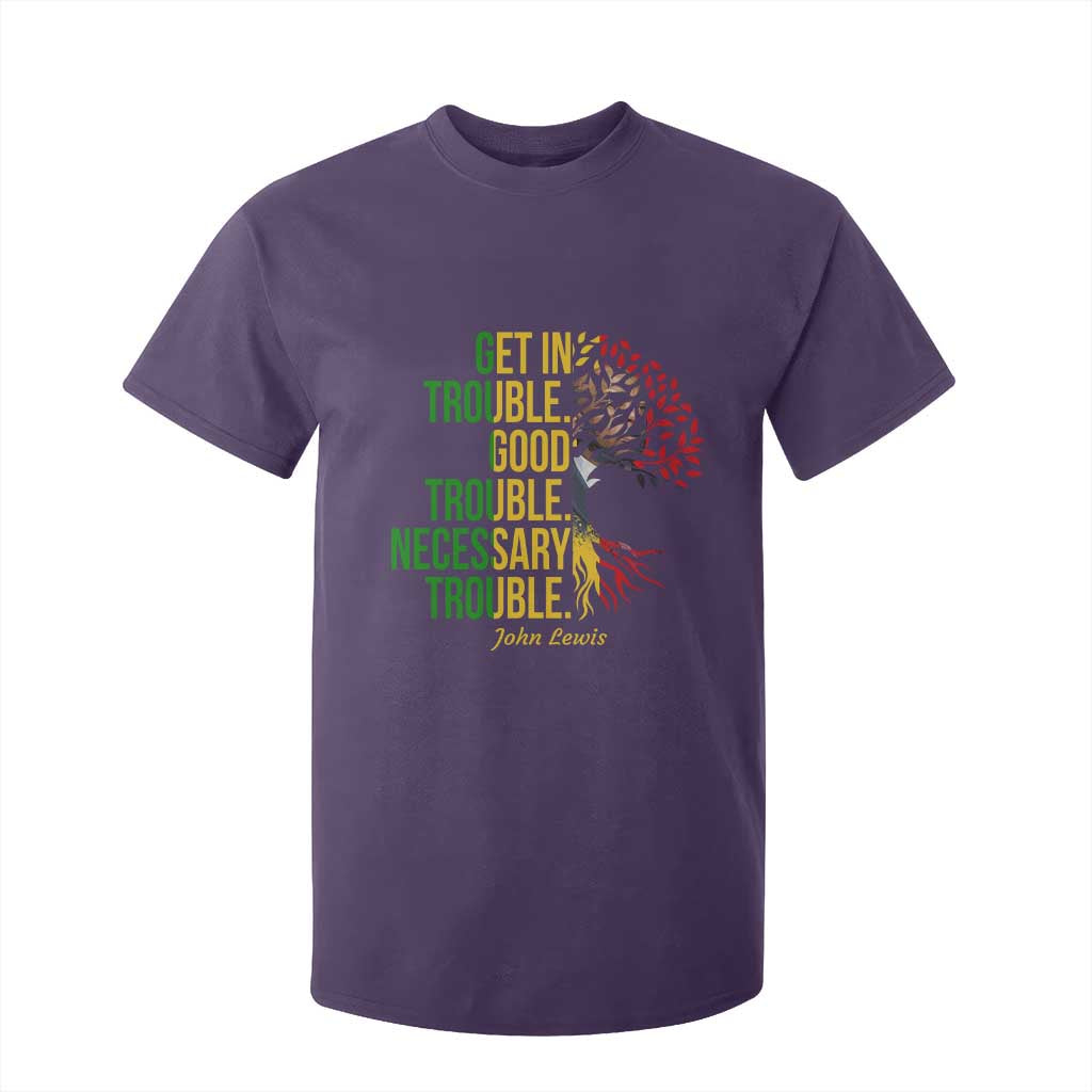 John Lewis Quote Civil Rights T Shirt For Kid Get in Good Necessary Trouble