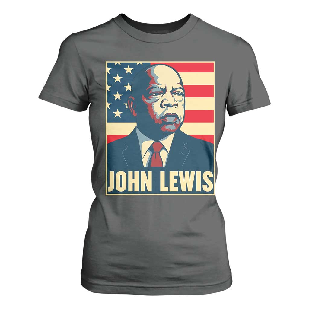 John Lewis T Shirt For Women Black History Month
