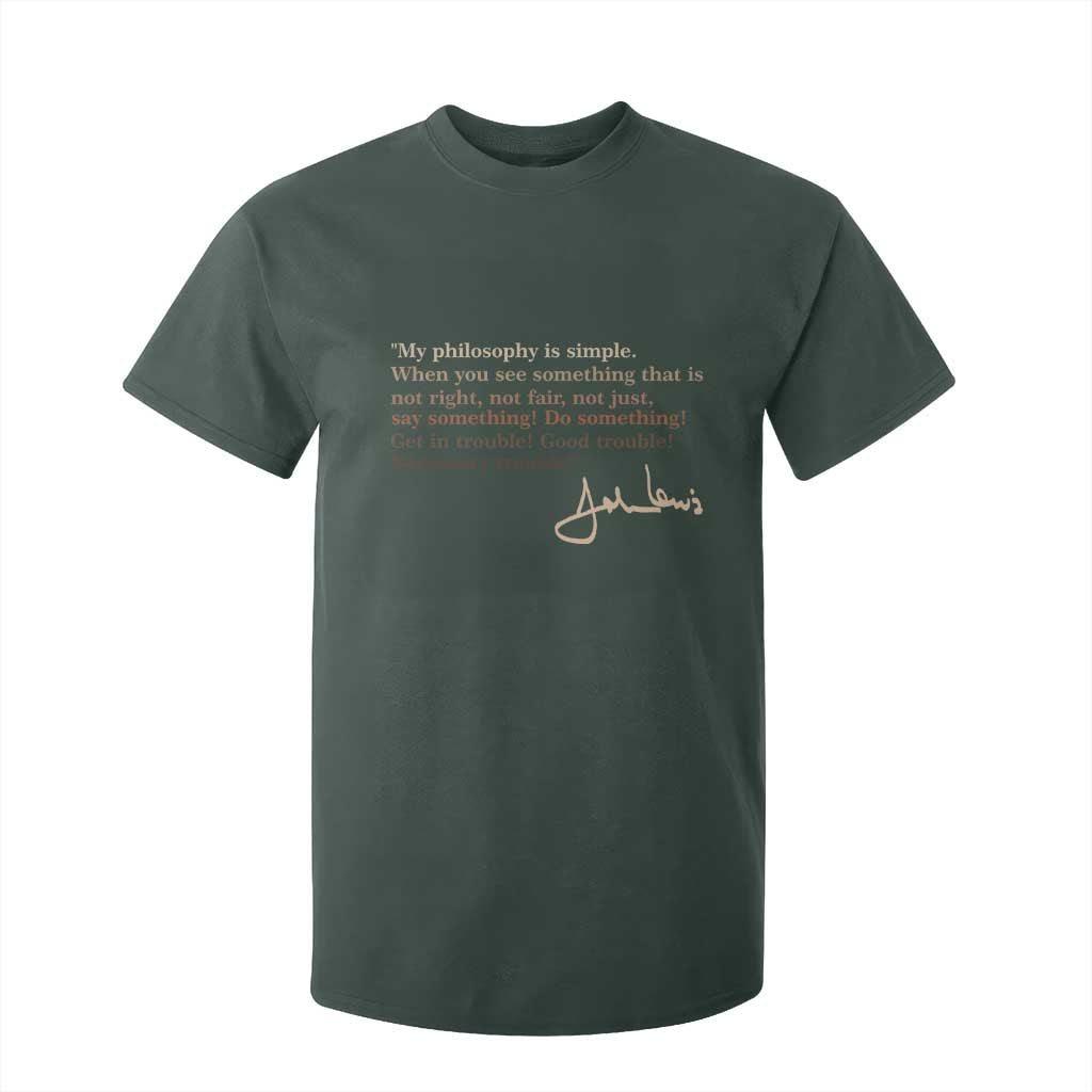 John Lewis Quote T Shirt For Kid Black History Month
