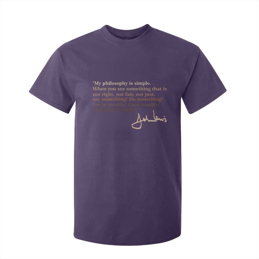 John Lewis Quote T Shirt For Kid Black History Month