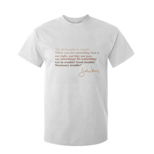 John Lewis Quote T Shirt For Kid Black History Month