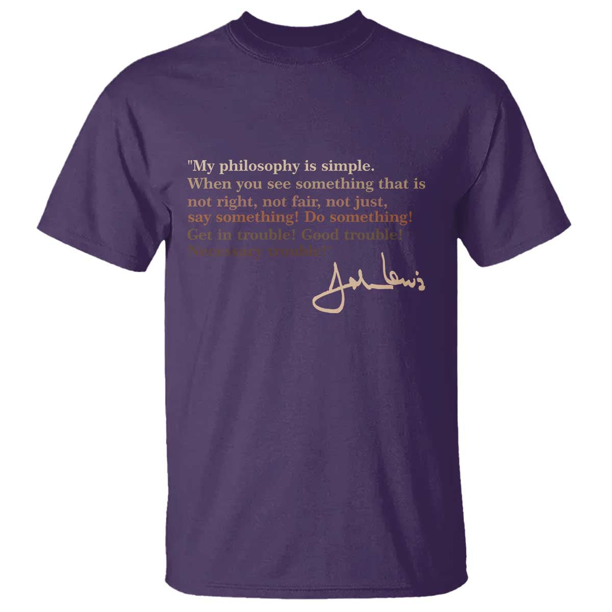 John Lewis Quote T Shirt Black History Month