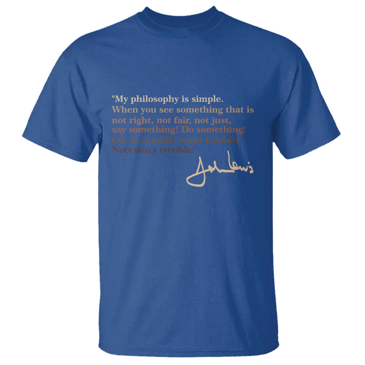 John Lewis Quote T Shirt Black History Month