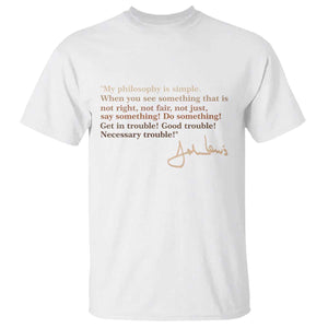 John Lewis Quote T Shirt Black History Month