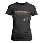 John Lewis Quote T Shirt For Women Black History Month