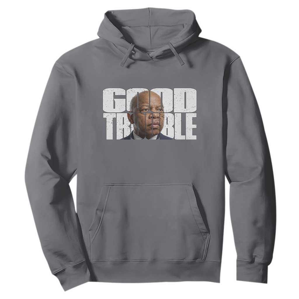 John Lewis Quote Affrican American Hoodie Black History Good Trouble
