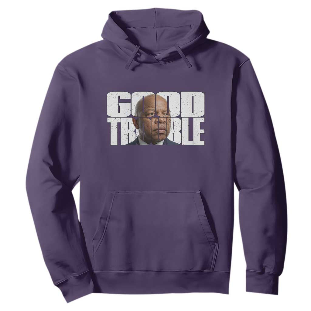 John Lewis Quote Affrican American Hoodie Black History Good Trouble