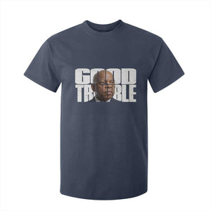 John Lewis Quote Affrican American T Shirt For Kid Black History Good Trouble