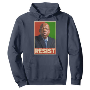 Resist Protest Civil Rights Hoodie John Lewis Black History