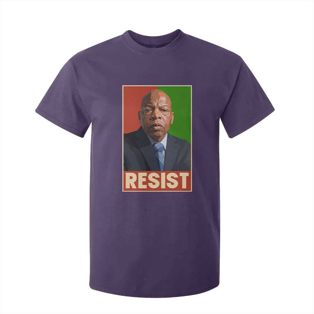 Resist Protest Civil Rights T Shirt For Kid John Lewis Black History