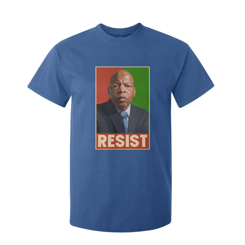 Resist Protest Civil Rights T Shirt For Kid John Lewis Black History