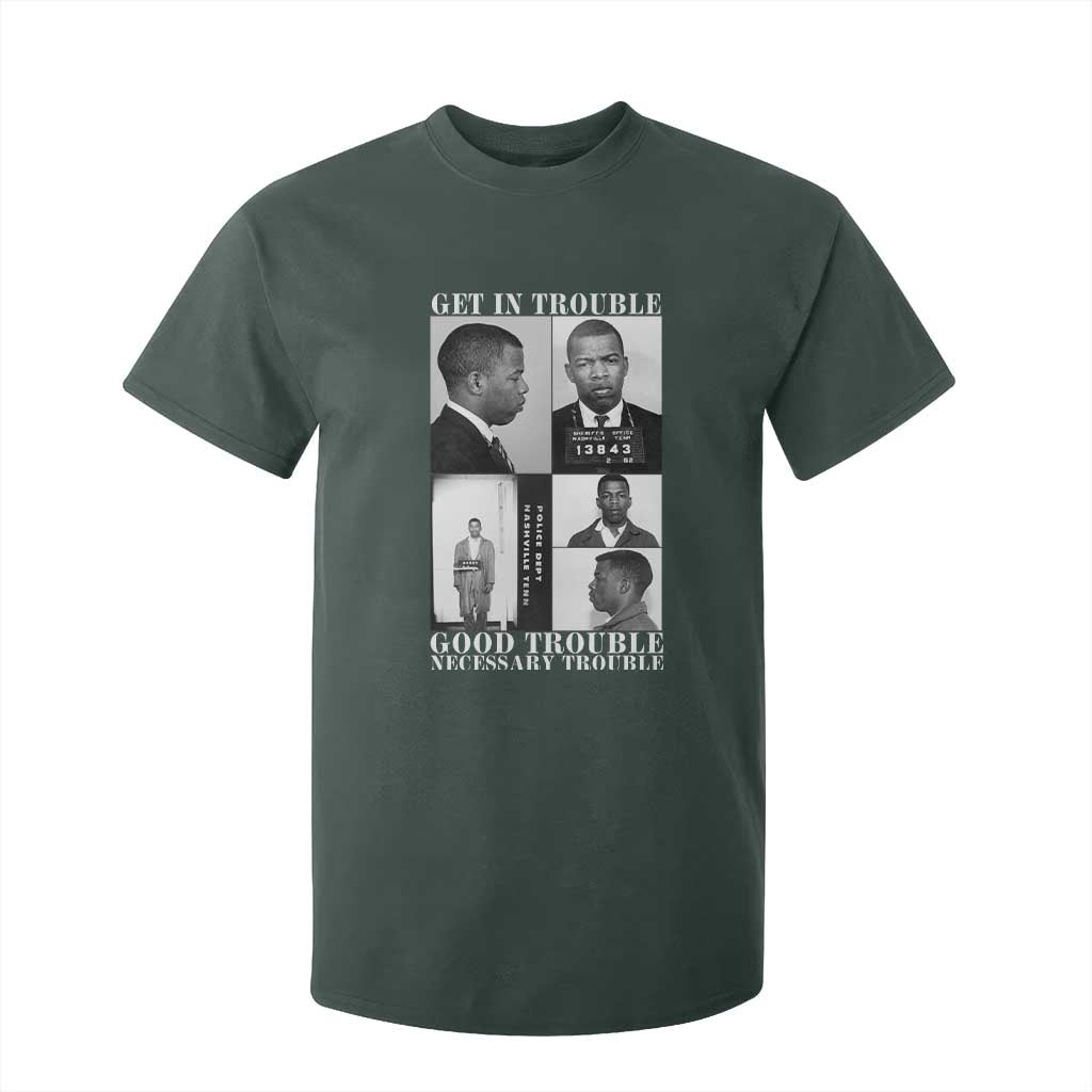 John Lewis Affrican American T Shirt For Kid Get in Good Necessary Trouble