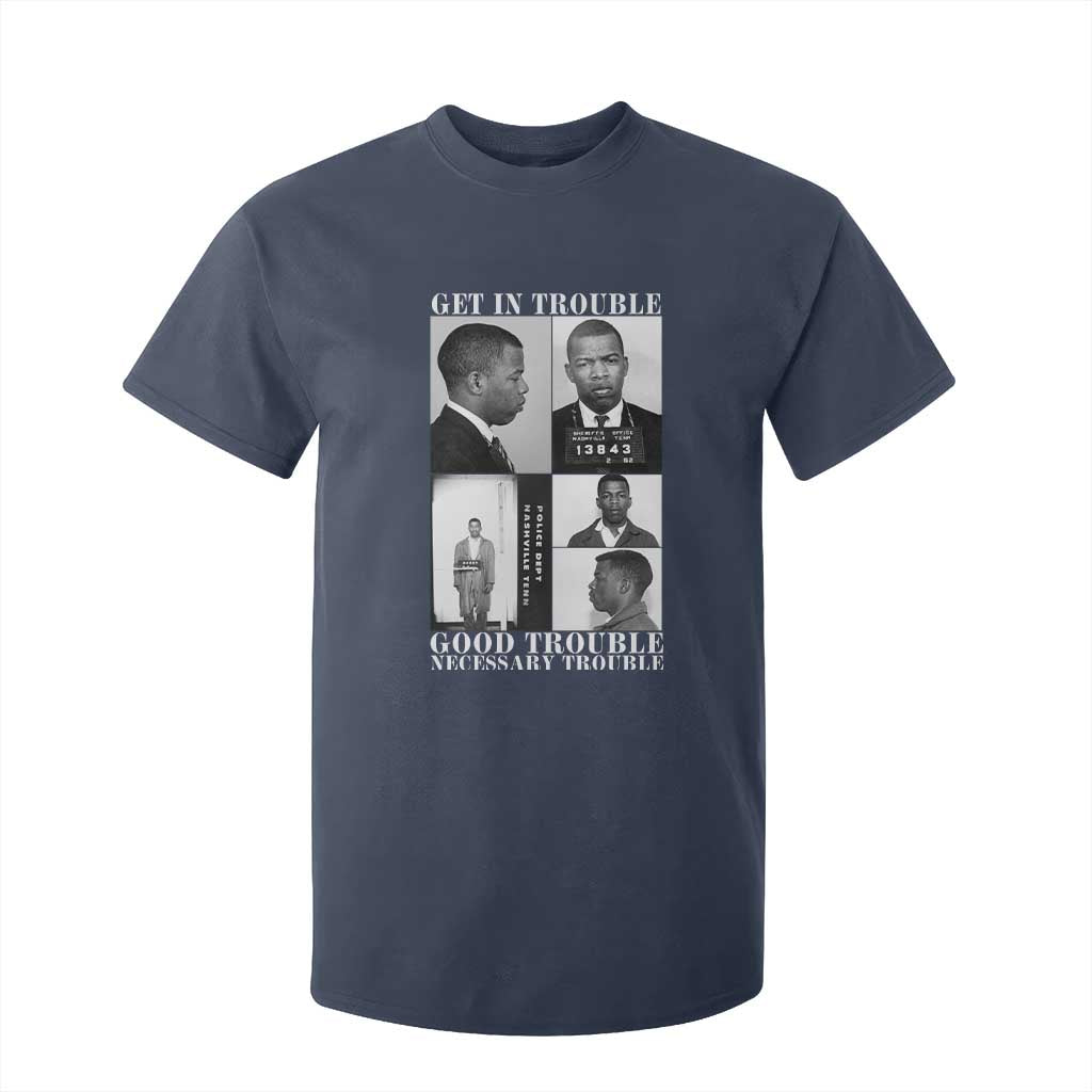 John Lewis Affrican American T Shirt For Kid Get in Good Necessary Trouble