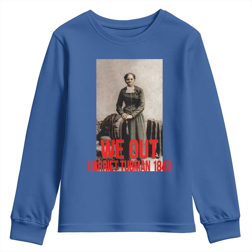 Harriet Tubman Quote Youth Sweatshirt Black Woman History